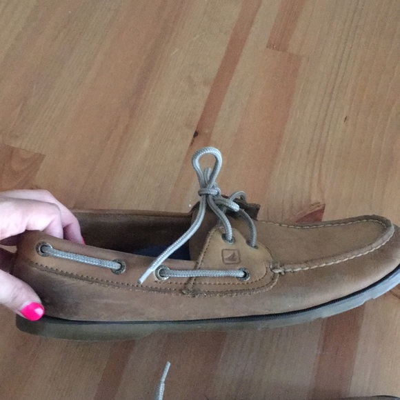 Men’s Brown Sperry Topsider Size 10 - Picture 3 of 4